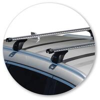 Prorack Black 2 Bar Heavy Duty Through Bar kit to suit Renault Koleos 5dr SUV (9/2016 - Current)