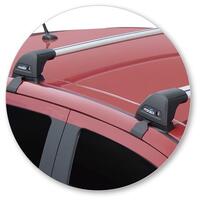 Prorack Silver 2 Bar Aero Flush Bar kit to suit Holden Barina 5dr Hatch (2017 - 2020)