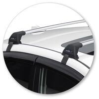 Prorack Silver 2 Bar Aero Flush Bar kit to suit Subaru Impreza 4dr Sedan (2/2017 - Current)