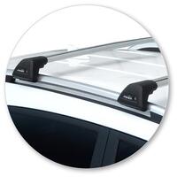 Prorack Black 2 Bar Aero Flush Bar kit to suit MG GS 5dr SUV (2/2017 - Current)