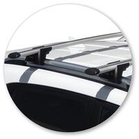 Prorack Black 2 Bar Aero Through Bar kit to suit MG GS 5dr SUV (2/2017 - Current)