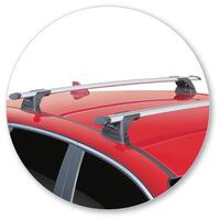 Prorack Black 2 Bar Aero Through Bar kit to suit Hyundai i30 N Steel Roof 5dr Hatch (2017 - Current)