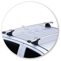 Prorack Black 2 Bar Aero Through Bar kit to suit Isuzu D-Max LS-U/LS-M Crew Cab 4dr Ute (2012 - 9/2020)