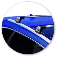 Prorack Silver 2 Bar Aero Flush Bar kit to suit Honda CR-V 5dr SUV (7/2017 - 8/2023)