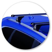 Prorack Silver 2 Bar Heavy Duty Through Bar kit to suit Honda CR-V 5dr SUV (7/2017 - 8/2023)