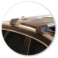 Prorack Silver 2 Bar Aero Flush Bar kit to suit Volvo XC60 5dr SUV (11/2017 - Current)