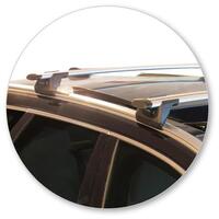 Prorack Black 2 Bar Aero Through Bar kit to suit Volvo XC60 5dr SUV (11/2017 - Current)