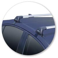 Prorack Silver 2 Bar Aero Flush Bar kit to suit Honda City 4dr Sedan (5/2017 - Current)