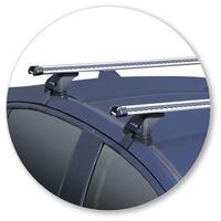 Prorack Silver 2 Bar Heavy Duty Through Bar kit to suit Honda City 4dr Sedan (5/2017 - Current)