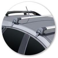 Prorack Black 2 Bar Aero Flush Bar kit to suit Ford Focus RS 5dr Hatch (2016 - Current)