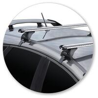 Prorack Silver 2 Bar Heavy Duty Through Bar kit to suit Ford Focus RS 5dr Hatch (2016 - Current)