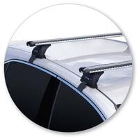 Prorack Silver 2 Bar Heavy Duty Through Bar kit to suit Toyota Camry 4dr Sedan (2018 - Current)