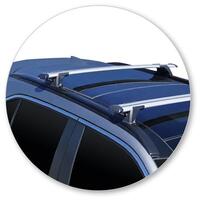 Prorack Black 2 Bar Aero Through Bar kit to suit Mitsubishi Eclipse Cross 5dr SUV (2017 - Current)