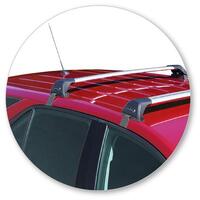 Prorack Silver 2 Bar Aero Flush Bar kit to suit Holden Equinox 5dr SUV (12/2017 - 2020)