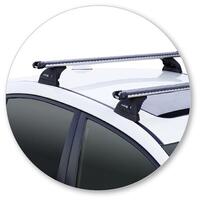 Prorack Black 2 Bar Heavy Duty Through Bar kit to suit Subaru WRX 4dr Sedan (2015 - 5/2022)