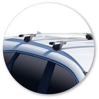 Prorack Black 2 Bar Aero Through Bar kit to suit Mazda CX-8 5dr SUV (2018 - Current)