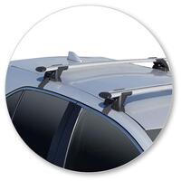 Prorack Silver 2 Bar Aero Through Bar kit to suit Toyota Corolla 5dr Hatch (8/2018 - Current)