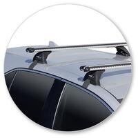 Prorack Black 2 Bar Heavy Duty Through Bar kit to suit Toyota Corolla 5dr Hatch (8/2018 - Current)