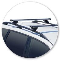 Prorack Black 2 Bar Heavy Duty Through Bar kit to suit Subaru Forester 5dr SUV (10/2018 - Current)