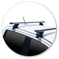 Prorack Silver 2 Bar Heavy Duty Through Bar kit to suit Ford Ranger Raptor Double Cab 4dr Ute (2018 - 9/2022)