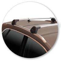 Prorack Black 2 Bar Aero Flush Bar kit to suit Audi Q3/RS Q3 5dr SUV (2019 - Current)