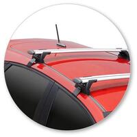 Prorack Black 2 Bar Aero Through Bar kit to suit Kia Cerato 5dr Hatch (2019 - Current)