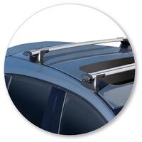 Prorack Black 2 Bar Aero Through Bar kit to suit Mazda 3 5dr Hatch (5/2019 - Current)