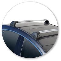 Prorack Black 2 Bar Aero Flush Bar kit to suit Mazda 3 4dr Sedan (4/2019 - Current)