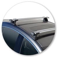 Prorack Silver 2 Bar Aero Through Bar kit to suit Mazda 3 4dr Sedan (4/2019 - Current)