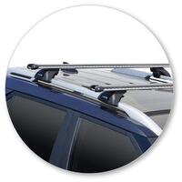 Prorack Silver 2 Bar Heavy Duty Through Bar kit to suit Hyundai Venue 5dr SUV (2020 - Current)