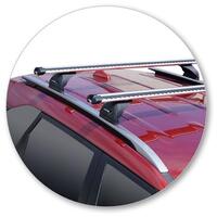 Prorack Silver 2 Bar Heavy Duty Through Bar kit to suit Kia Seltos 5dr SUV (10/2019 - Current)