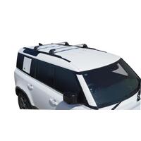 Prorack Silver 2 Bar Aero Flush Bar kit to suit Land Rover Defender 110 5dr SUV (8/2020 - Current)