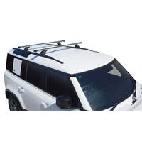 Prorack Silver 2 Bar Heavy Duty Through Bar kit to suit Land Rover Defender 110 5dr SUV (8/2020 - Current)