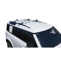 Prorack Black 2 Bar Aero Through Bar kit to suit Land Rover Defender 110 5dr SUV (8/2020 - Current)