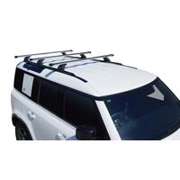 Prorack Silver 3 Bar Heavy Duty Through Bar kit to suit Land Rover Defender 110 5dr SUV (8/2020 - Current)