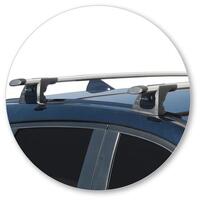 Prorack Black 2 Bar Aero Through Bar kit to suit Mazda CX-5 5dr SUV (2017 - Current)