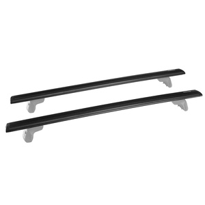 Yakima Black JetStream Thru Bar Clamp Mount Crossbar Kit for Volkswagen Amarok Double Cab 4dr Ute (03/2024 - On)