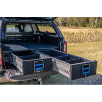 MSA 4x4 Complete Dual Drawer Kit to suit Ford Ranger Next Gen 07/2022 - Onwards