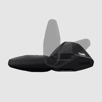 Thule Wingbar Evo 127 - Black Cross Bar 127cm (2-Pack)