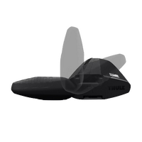 Thule Wingbar Evo 135 - Black Cross Bar 135cm (2-Pack)