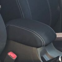 Wetseat Grey Seat Cover Bundle with White Stitching to suit Toyota Hilux N70 09/2009 - 07/2015 Dual Cab (SR5)