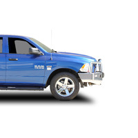 ECB Textura Black Winch BullBar with Bumper Lights to suit Dodge Ram 1500 DS Express 07/18 - Onwards