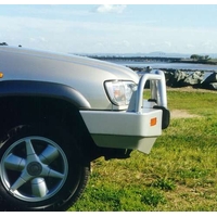 ECB Polished BullBar to suit Nissan Pathfinder R50 Series 2 02/99 - 06/05