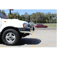 ECB Polished BullBar to suit Nissan Navara D22 4WD (Thai) 10/09 - 12/14