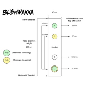 Bushwakka Standard L-Bracket (Single)