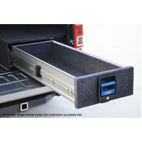 MSA 4x4 Complete Left Hand Drawer Kit to suit Toyota Hilux 2015 - Onwards
