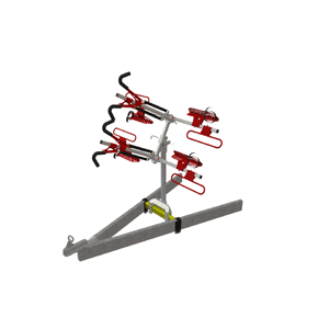 Gripsport Tilting Caravan 4 Bike Carrier with Hoop + Taco