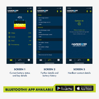 HARDKORR REMOTE BATTERY MONITOR WITH HIGH-PRECISION 100V/500A SHUNT and Bluetooth