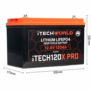iTechWorld 120AH Lithium Deep Cycle Battery (12V)