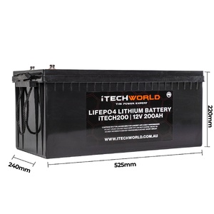 iTechWorld 200AH Lithium Deep Cycle Battery (12V)